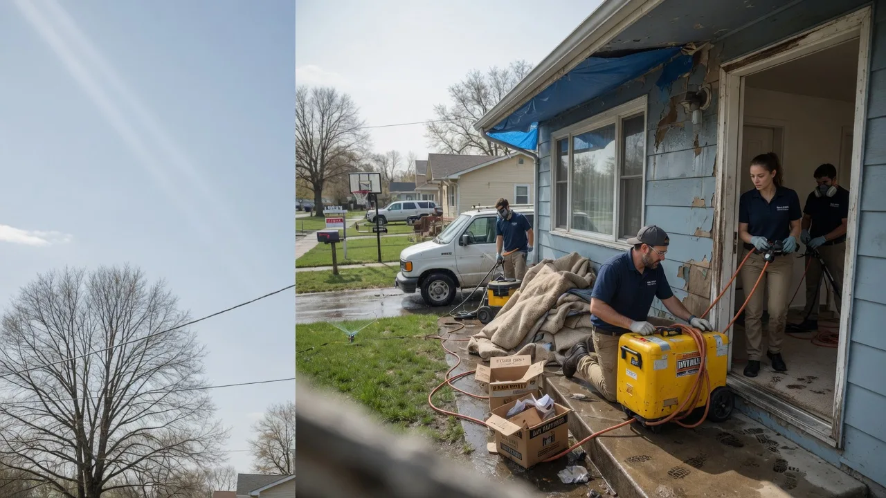 Basement Flood Cleanup in Mansfield, OH near me